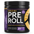 Gold BJJ PreRoll - Jiu Jitsu Pre Workout Supplement for Energy, Focus, and Endurance