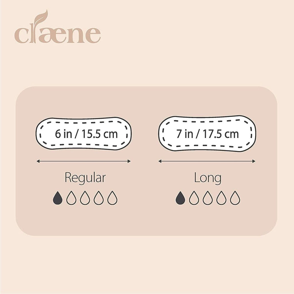 Claene Organic Cotton Panty Liners, Unscented, Thin, Cruelty-Free, Daily, Breathable Organic Panty CLAENEBuy Supplements Australia