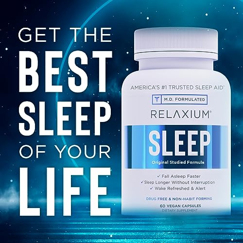 Relaxium Sleep Aid, 30-Day Supply, Dietary Supplement, Better Sleep, Magnesium RelaxiumBuy Supplements Australia