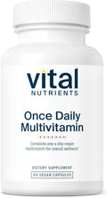 Vital Nutrients Once Daily Multivitamin - Vegan Multi for Women & Men - Allergen-Free - 19 Essential Vitamins + Antioxidants for Eye and Heart Health Vital NutrientsBuy Supplements Australia