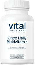 Vital Nutrients Once Daily Multivitamin | Vegan Multi for Women & Men | Allergen-Free | 19 Essential Vitamins + Antioxidants for Eye and Heart Health | Vital NutrientsBuy Supplements Australia