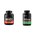 Optimum Nutrition Gold Standard 100% Whey Protein Powder, Vanilla Ice Cream & Microniz