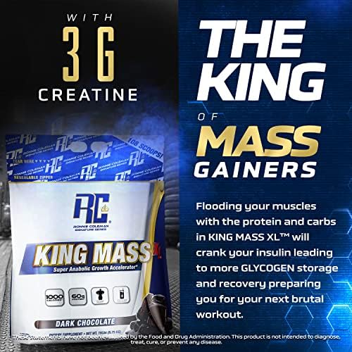 Ronnie Coleman Signature Series King Mass XL Mass Gainer Protein Powder, Muscle Gainer Ronnie Coleman Signature SeriesBuy Supplements Australia