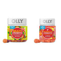 OLLY Multi + Probiotic Adult Multivitamin Gummy, 1 Billion CFUs, Digestive and Immune Support & Probiotic + Prebiotic Gummy OLLY