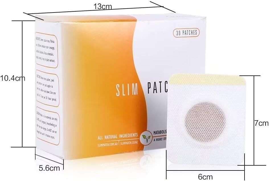 100 Pack_Effective_Ancient_Belly_Pellet_Slim_Patches_Magnet_Navel_Sticker_100%_Natural Msupps.comBuy Supplements Australia