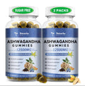 (2 Packs) Sugar Free Ashwagandha Filled Gummies w/Vitamin D3, Magnesium Glycinate, Rhodiola, Ultra Strength Ashwa Root Supplements for Women & Wen, for Relaxation, Energy, Cortisol Gummies TotariaBuy Supplements Australia