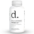 Daily Defense Probiotic Immune Support Supplement - Daily Probiotics for Men with Constipation & Gas - Digestion and Bloating Supplement & Probiotics for Women - 60 Capsules, PROBIO-D Daily DefenseBuy Supplements Australia
