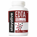 STAY ALIVE EDTA Capsules 1500mg with Zeolite 98% and Kale Extract Powder, 120 Pills, Non-GMO & Gluten Free Calcium Disodium EDTA Supplement STAY ALIVEBuy Supplements Australia