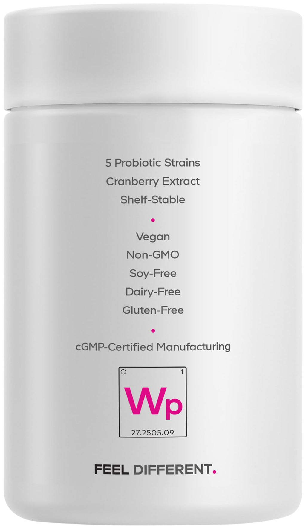 Codeage Women’s Daily Probiotic Supplement – 50 Billion CFU Supplement, Cranberry Fruit Powder, Prebiotic Chicory Root Inulin – Women’s Wellness Support – 1 Capsule Per Serving - Non-GMO – 30 Capsules CodeageBuy Supplements Australia