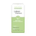 LABON Premium Vegan Organic Sanitary Pads (Regular, 25cm, 32 Counts) - 100% Organic Cotton Cover