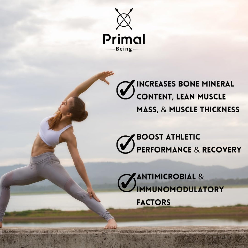 Primal Being Grassfed Beef Colostrum - Supports Immune Function, Gut Health, Hair Primal BeingBuy Supplements Australia