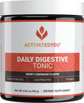 ACTIVATEDYOU Daily Digestive Tonic Kombucha - Support Healthy Digestion & Youthful, Long-Lasting Energy- Prebiotic Fiber, Probiotics, Postbiotics, Vitamin C, Berry Lemonade Flavor (30 Servings) ACTIVATEDYOU buy supplements Au
