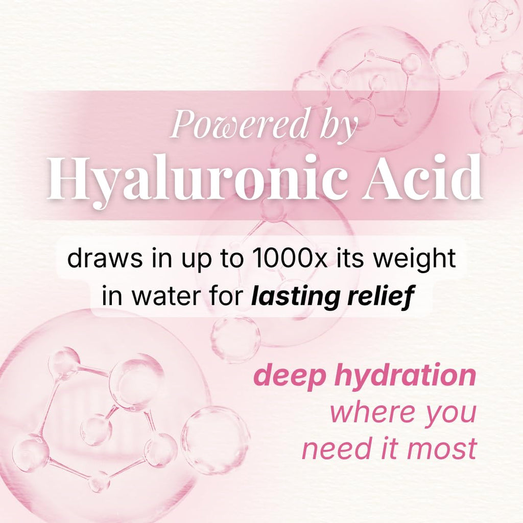 VLUSH Vaginal Moisturizer: Hormone-Free Hyaluronic Acid Suppositories for Dryness & Intimate Comfort – Clean Support for Menopause & Perimenopause (10pk) VLUSH buy supplements Au
