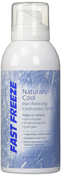 Fast Freeze All-Natural Cooling Pain Relief Therapy: Continuous Spray, 4 fl oz Fast FreezeBuy Supplements Australia