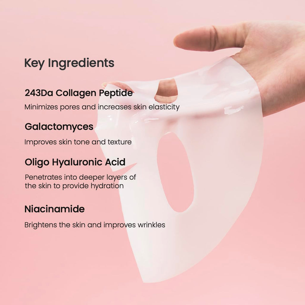 BIODANCE Bio-Collagen Real Deep Mask, Hydrating Overnight Hydrogel Face Mask