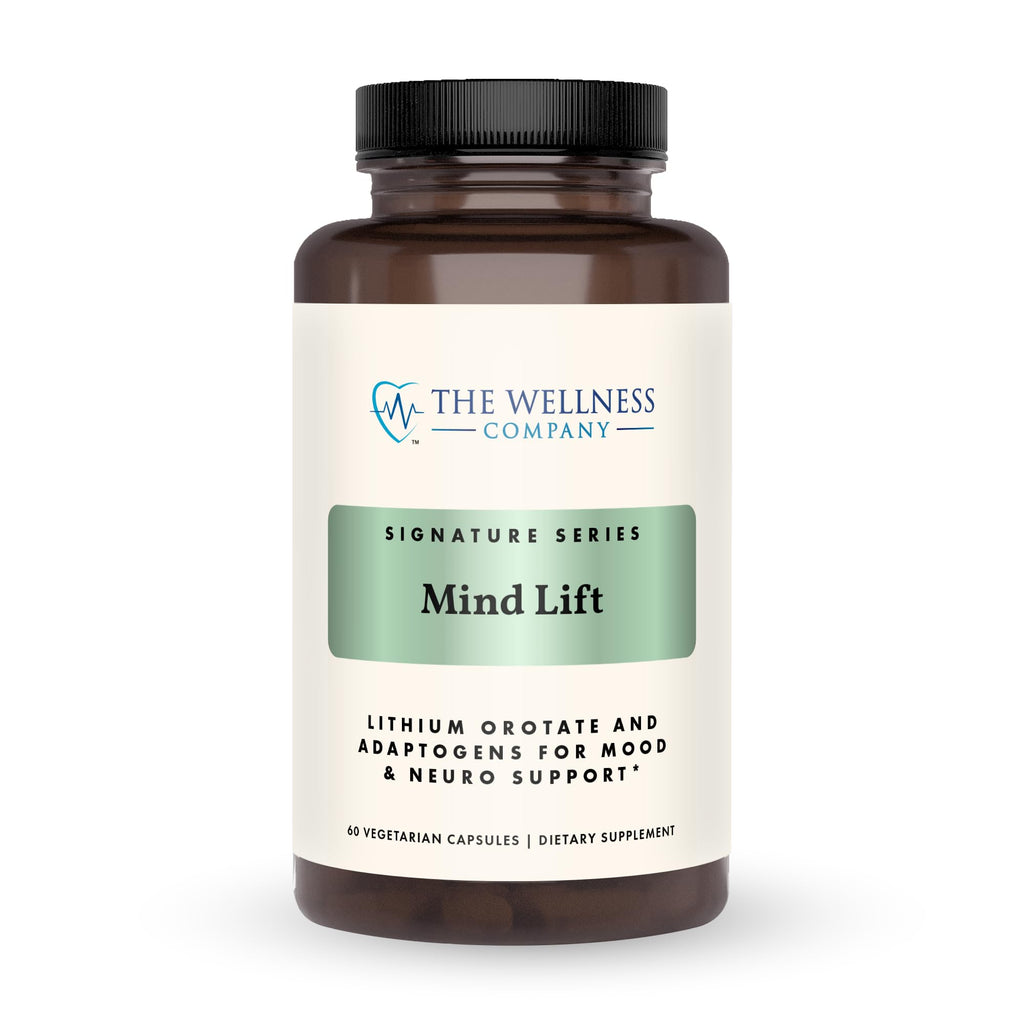 Mind Lift - Mood Boost, Mental Focus, Cognitive Defense - Lithium, GABA, DHA L-Phenylalanine | 60ct (1 Month Supply) The Wellness CompanyBuy Supplements Australia