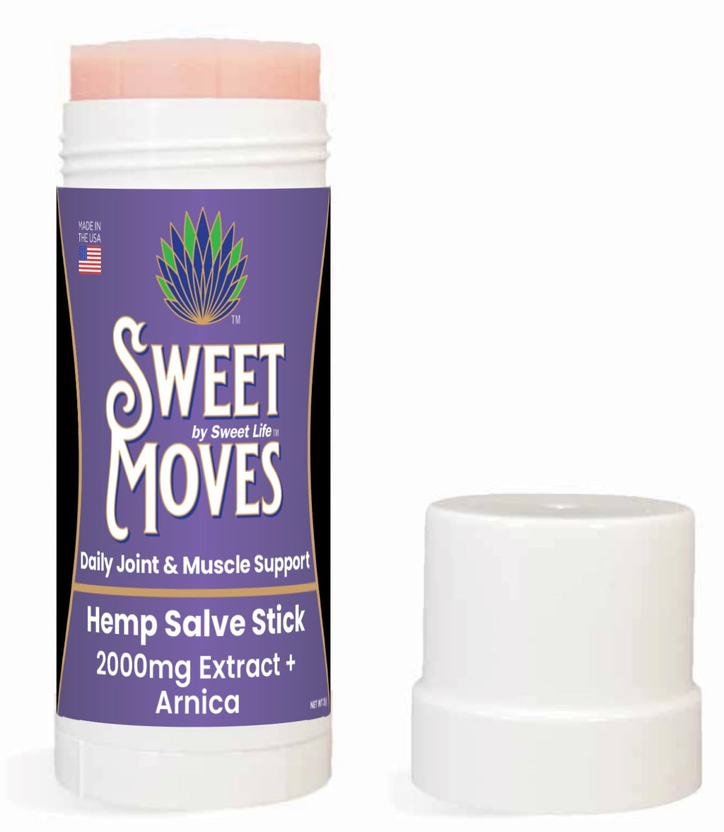 Sweet Life | Hemp Salve Stick | 2000mg | Small Business | Organic | Body Balm | Muscle Comfort Sweet LifeBuy Supplements Australia
