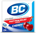 BC Powder Pain Reliever, Cherry Flavor Aspirin Dissolve Packs, 24 Count Powder Packets (6 Pack) BCBuy Supplements Australia