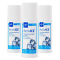 Medline ActivICE Roll-On Cooling Gel, Topical Pain Relief for Arthritis, Joint, Muscle, Back & Body Aches & Pain, 3 oz (3 Count) MedlineBuy Supplements Australia