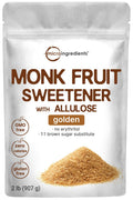 Golden Monk Fruit Sweetener with Allulose, 2 lbs | No Erythritol, No Aftertaste Micro IngredientsBuy Supplements Australia