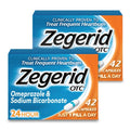 Zegerid OTC, 24-Hour Heartburn Relief, Acid Reflux Medicine and Antacid, Treats Frequent Heartburn, Omeprazole 20mg + Sodium Bicarbonate, Proton Pump Inhibitor (PPI), Two 42ct Cartons Zegerid OTC buy supplements Au
