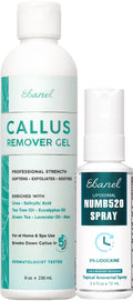 Ebanel Bundle of 5% Lidocaine Numbing Spray and Callus Remover Gel Ebanel buy supplements Au