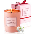 POWSHELF Scented Candle Gifts for Women, Bathroom Decor Candle for Home Scented, 5.5 Oz Jar