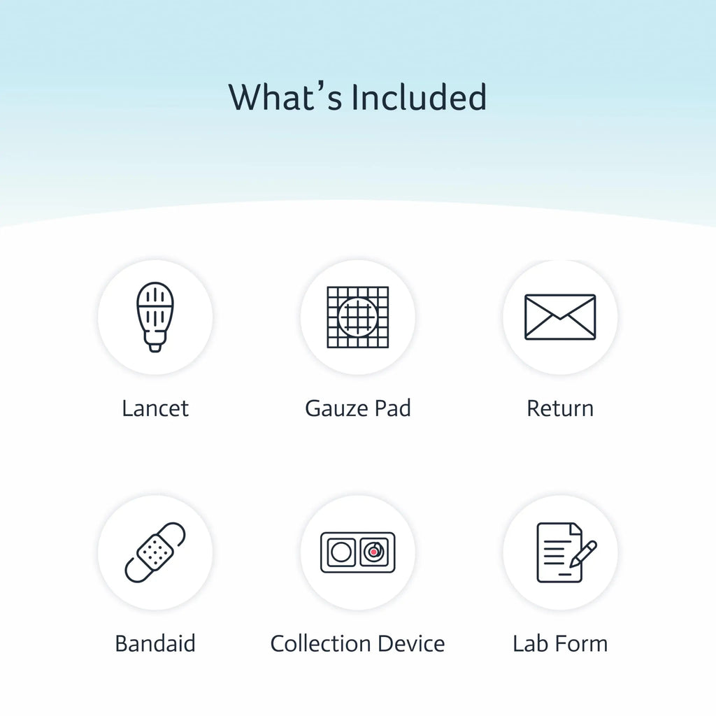 Pancreatic Function Test | 2-in-1 at-Home Test | Amylase | Lipase | Cap & CLIA Accredited Testing | Not Testable in NY & RI Choose HealthBuy Supplements Australia