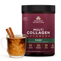 Ancient Nutrition Advanced Hydrolyzed Collagen Peptides Powder Protein Lean with Probiotics and Vitamin C, Cinnamon, for Women & Men, Supports Healthy
