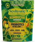Scobyotic® Kombucha Supergreens Live Gut Bites – 10 Billion CFU Probiotics + Prebiotics & Postbiotics – Kombucha & Supergreens – Freeze-Dried Probiotic Supplement ScobyoticBuy Supplements Australia