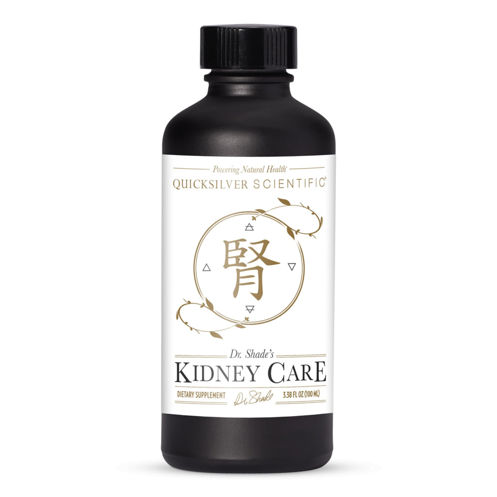 Quicksilver Scientific Kidney Care - Kidney Cleanse & Lymphatic Drainage Supplements - Astragaloside IV Extract, Zhu Ling, Goldenrod, Ferulic Acid, He Shou Wu & Dandelion Leaf (3.38oz / 100ml) Quicksilver ScientificBuy Supplements Australia