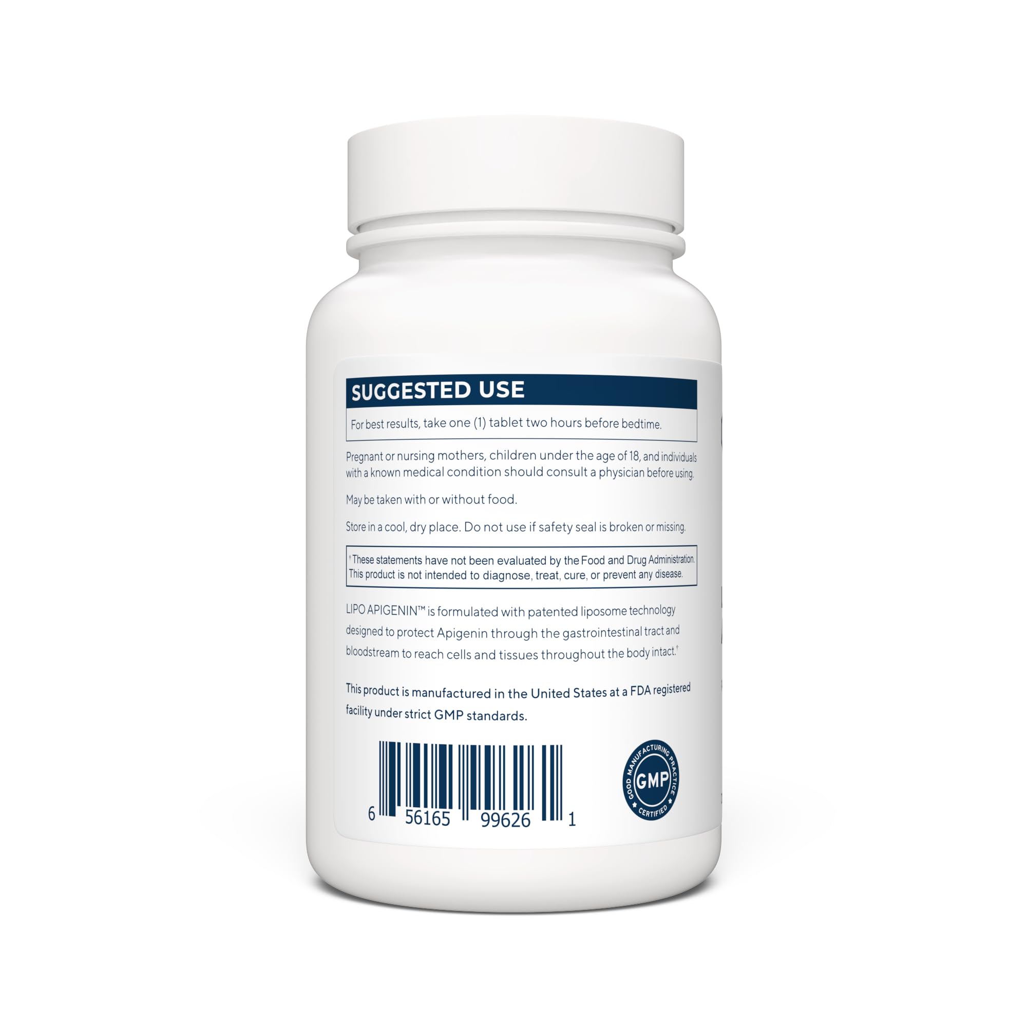 Renue By Science Apigenin | High Strength Liposomal Apigenin Supplement | 90 Apagenine Capsules - 75mg Apigenin per Serving | Non-GMO & Allergen Free | Made in The USA Third-Party Tested Renue By ScienceBuy Supplements Australia