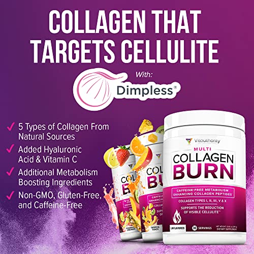 Hydrolyzed Collagen Peptides Powder for Women - Slimming Multi Collagen Burn Ultimate VitauthorityBuy Supplements Australia
