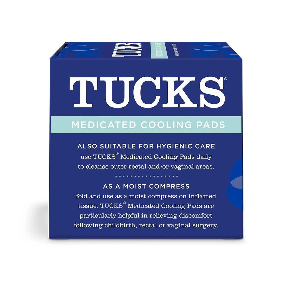 TUCKS Medicated Cooling Pads, 100 Count – Hemorrhoid Pads with Witch Hazel, Cleanses Sensitive Areas, Protects from Irritation, Hemorrhoid Treatment, Medicated Pads Used by Hospitals TUCKSBuy Supplements Australia
