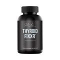 Black supplement bottle labeled 'LIVER FIXXR' on a white background