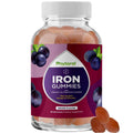 Natural Multivitamin Iron Gummies for Adults - Adult Gummy Vitamins with Iron and Energy Boost B Complex Vitamins Phytoral