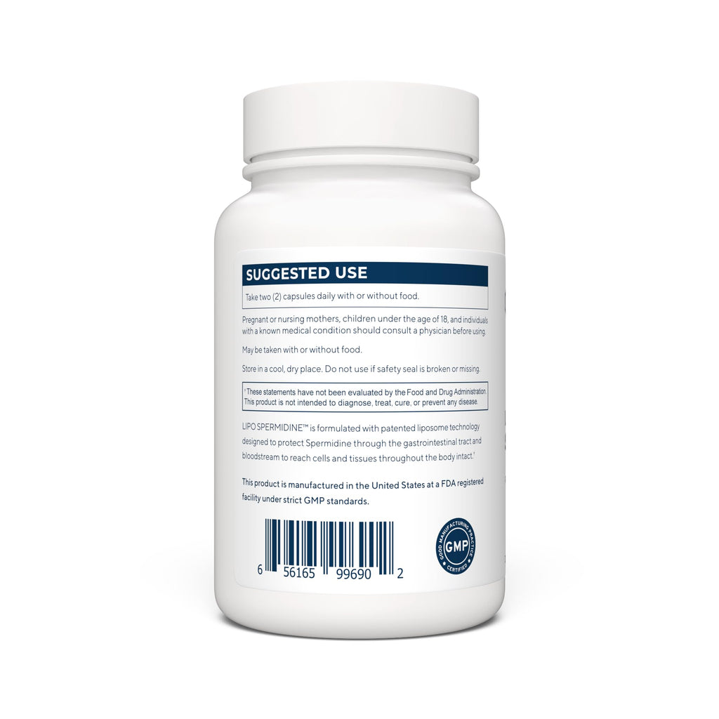 Renue By Science Spermidine Supplements | Liposomal Spermidine Supplements for Women and Men | 90 Capsules - 8mg Spermidine per Serving | Non-GMO & Allergen Free | Made in The USA Third-Party Tested Renue By ScienceBuy Supplements Australia