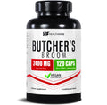 Healthfare Butchers Broom Supplement | Capsules Extract 2400mg | 120 Vegetarian Pills | Premium Herbal Root Supplement | Circulation & Vein Support | Non-GMO, Gluten-Free | Made in USA HealthfareBuy Supplements Australia