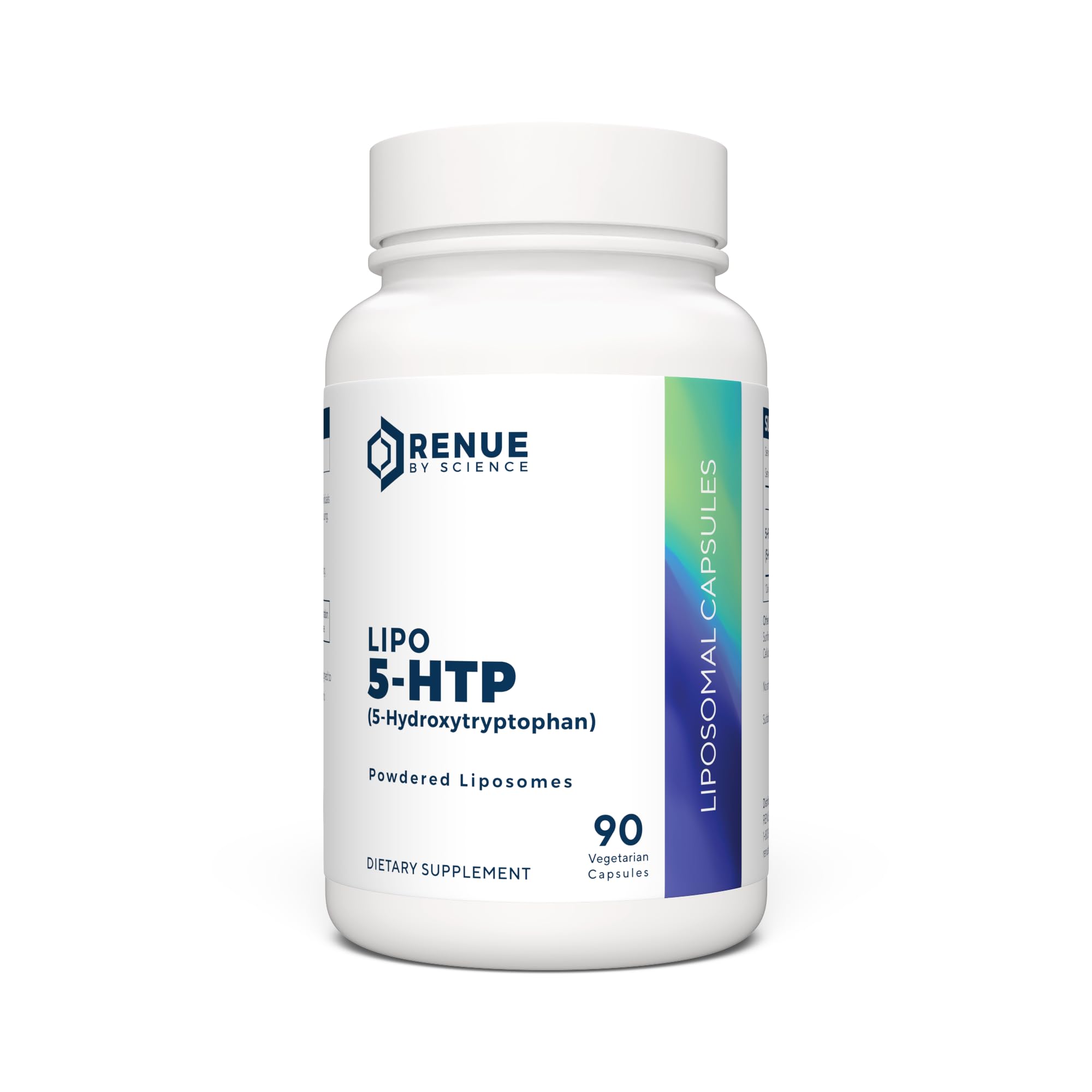 Renue By Science 5HTP | Liposomal 5 HTP Supplement | 90 5-HTP Capsules - 75mg 5-hydroxytryptophan per Serving | Amino Acid Supplement | Non-GMO | Made in The USA & Third-Party Tested Renue By ScienceBuy Supplements Australia