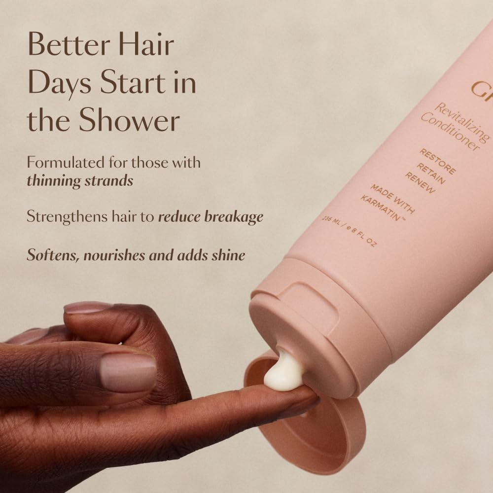VEGAMOUR GRO Revitalizing Conditioner | Smooths, Strengthens and Adds Shine to Thinning Hair | Clean, Vegan, Cruelty-Free, Clinically Proven and Color Safe (8 Fl Oz) VEGAMOURBuy Supplements Australia