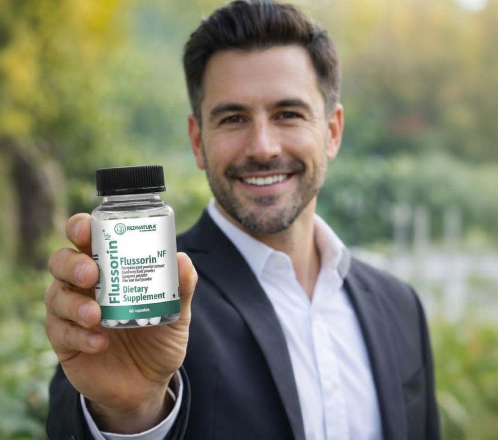 Flussorin by RedNatura – Herbal Supplement for Men's Health – Prostate Supplement 60 Capsules Red NaturaBuy Supplements Australia