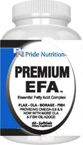 Pride Nutrition Premium EFA Omega 3-6-9 Supplement for Men and Women 5 in 1 - EPA, DHA, GLA, ALA & CLA Essential Fatty Acids with Fish Oil - Softgel Pills Pride Nutrition buy supplements Au