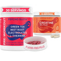 Pre Workout Pills and Creatine HCL Pills Bundle - Endless Energy, Muscle Growth, Endurance