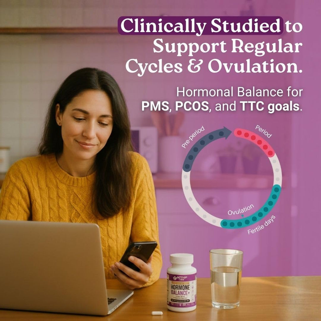 Activa Labs+ Hormone Balance for Women | Boost Energy, Mood, Libido and Focus | Supports Cycle&Menopause Comfort | Gluten, Soy&Lactose Free | 30 Day Supply Activa LabsBuy Supplements Australia