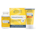 Three health products from Researched Nutritionals on a white background