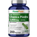 NusaPure Chanca Piedra 2000mg | 200 Veggie Caps | Herbal Extract Supplement | Extract 10:1, Non-GMO, Bioperine & Vegan | 100 Servings per Bottle NusaPureBuy Supplements Australia