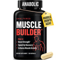 UNALTERED Anabolic Muscle Builder for Men - Growth, Size, Strength - Natural Muscle Building Supplement & Energy Booster - Tribulus Terrestris, Ginseng, Vitamin D3, Ashwagandha - 150 Capsules UNALTEREDBuy Supplements Australia