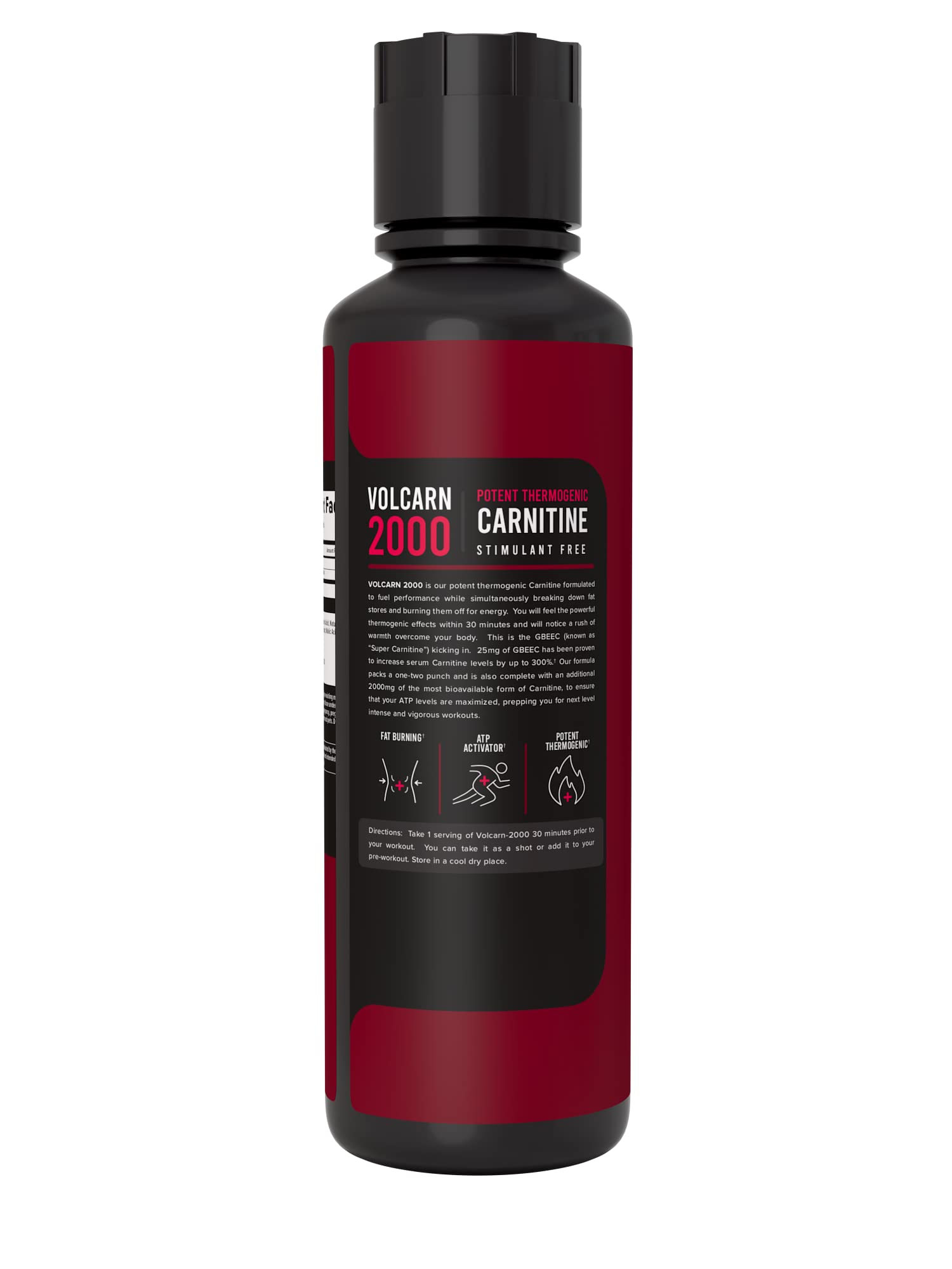 InnoSupps Volcarn 2000 - Advanced Fat Burning Liquid | L-Carnitine,GBEEC, Boost Energy InnoSuppsBuy Supplements Australia