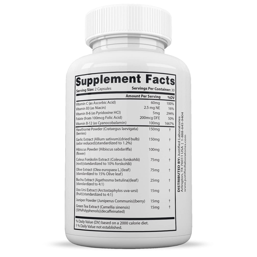 (3 Pack) Blood Balance Advanced Formula 620MG Supplement Pills 180 Capsules Justified LaboratoriesBuy Supplements Australia